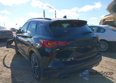 2024 Infiniti Qx50 Sport Awd z USA, uszkodzony, nr VIN 3PCAJ5FB2RF108478